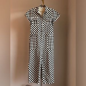 Roolee size S checkered jumper.